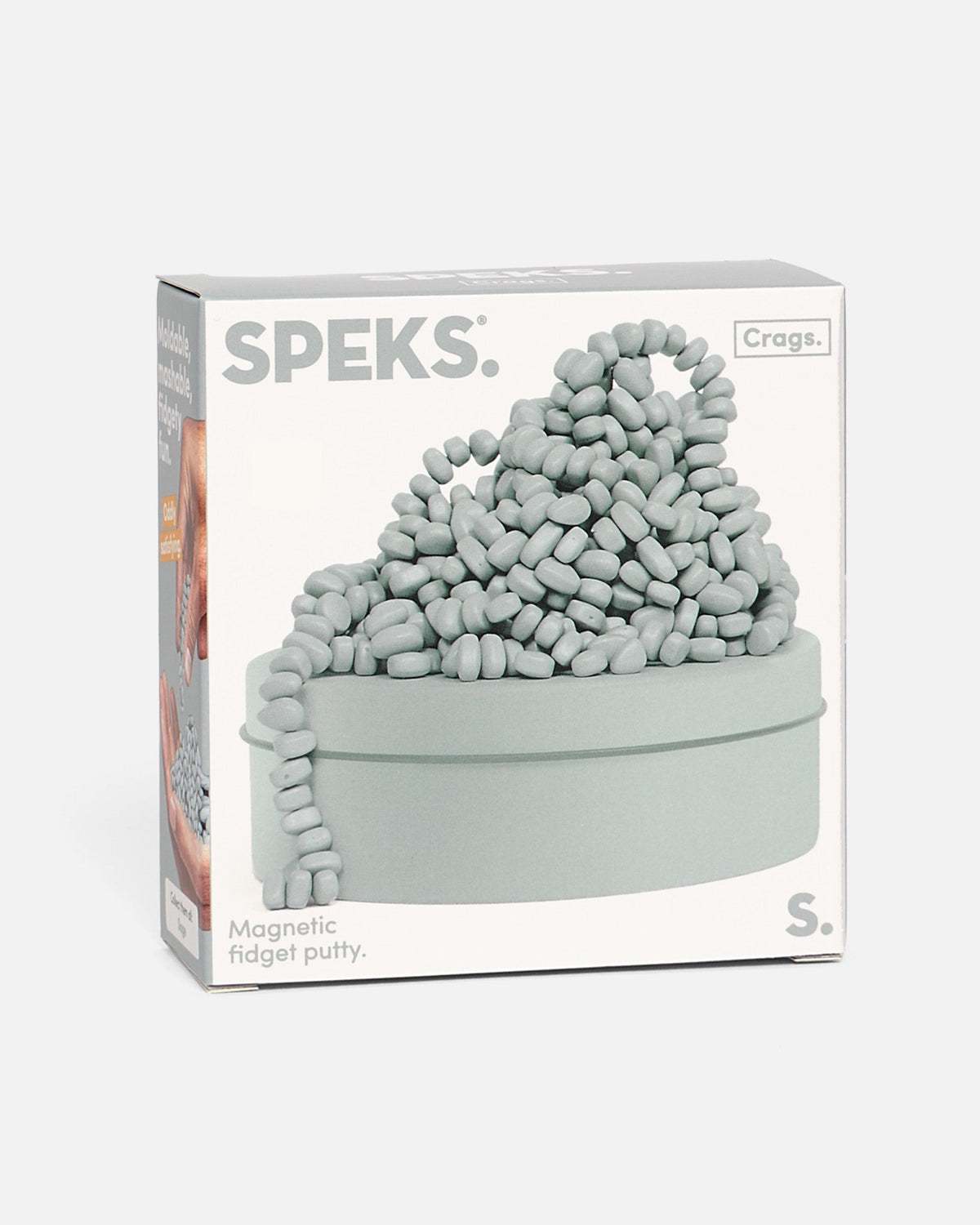 Medium Neutral Crags - Magnetic Stone Building Set