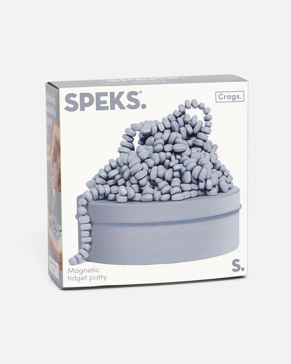 Medium Neutral Crags - Magnetic Stone Building Set