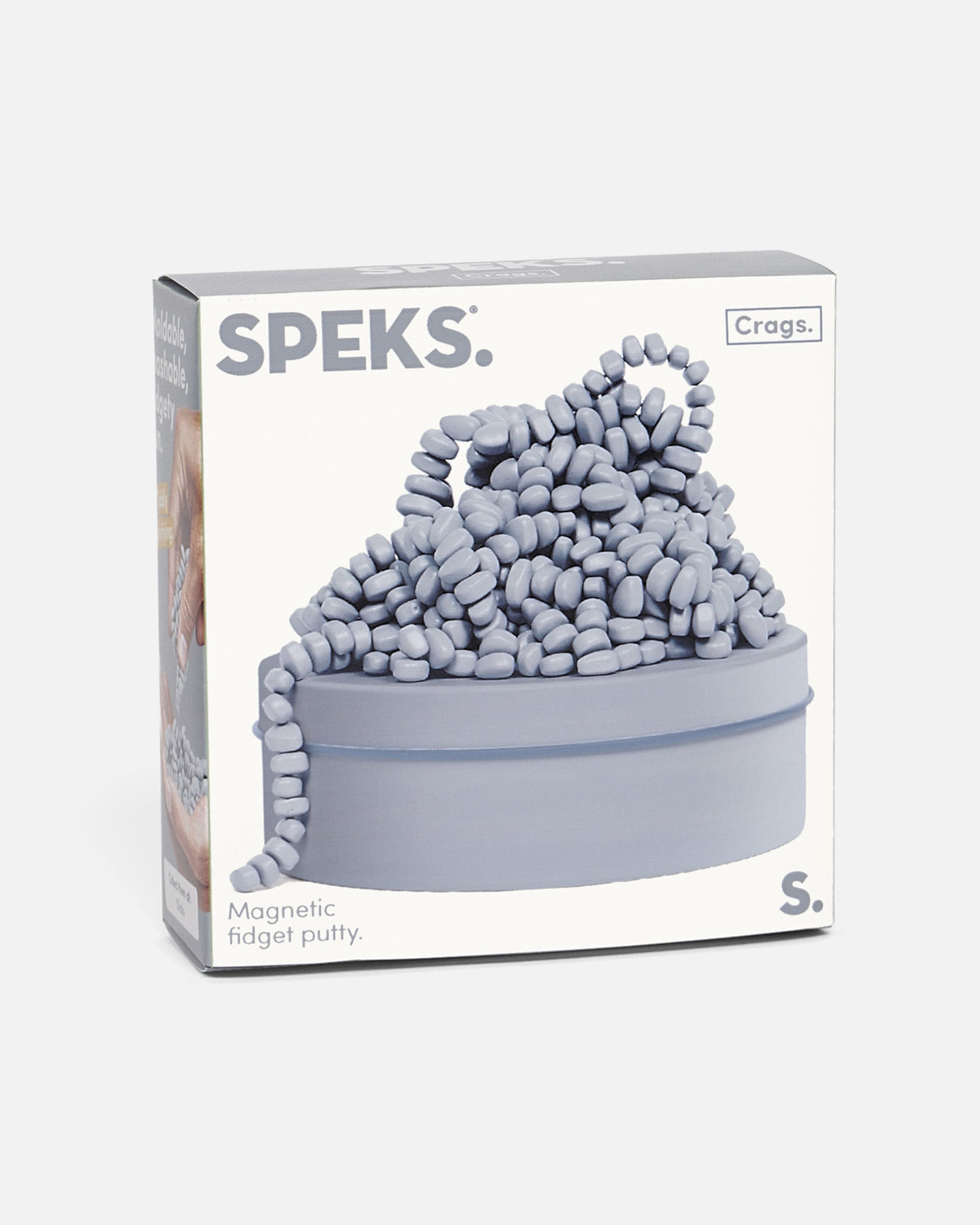 Medium Neutral Crags - Magnetic Stone Building Set