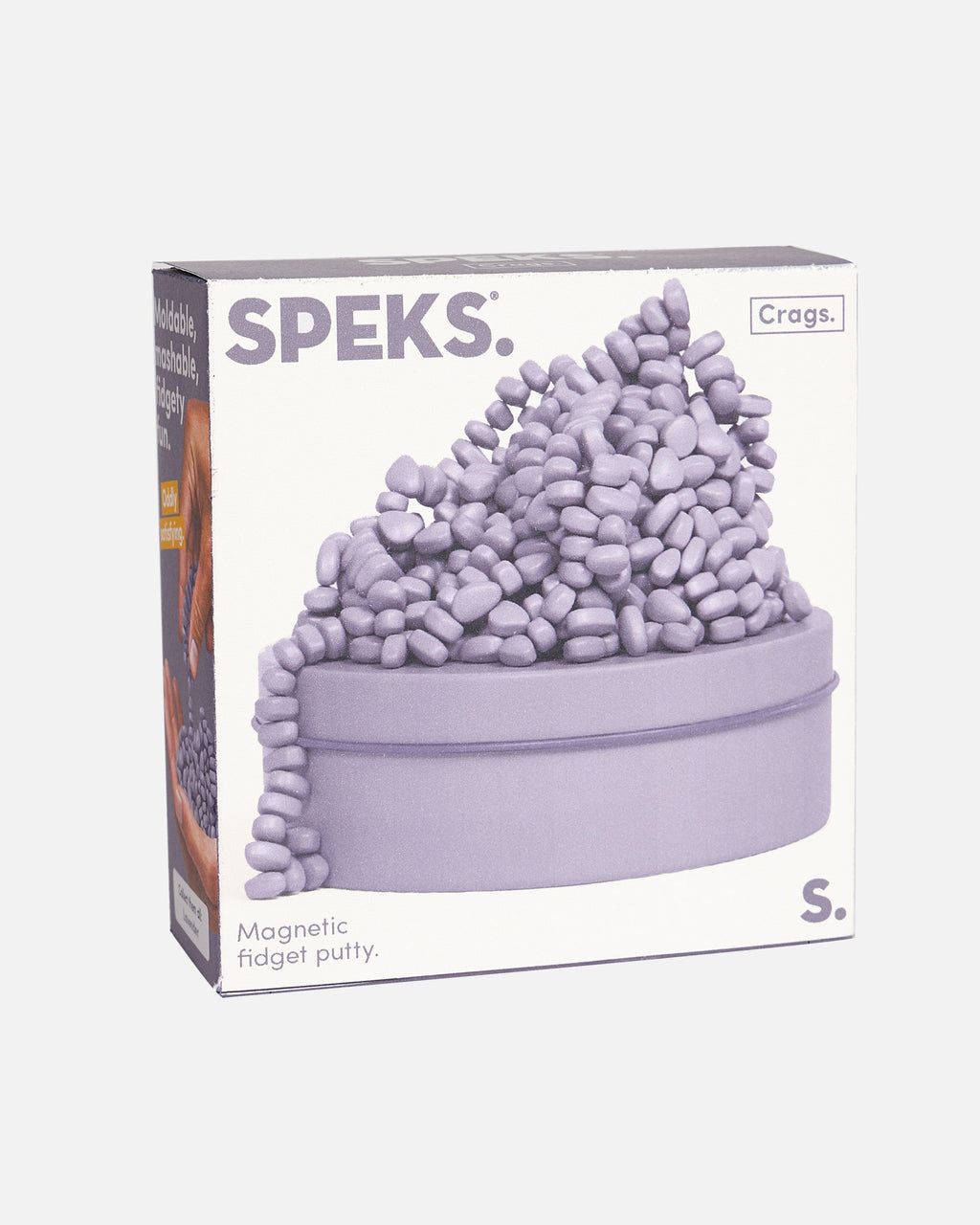 Medium Neutral Crags - Magnetic Stone Building Set