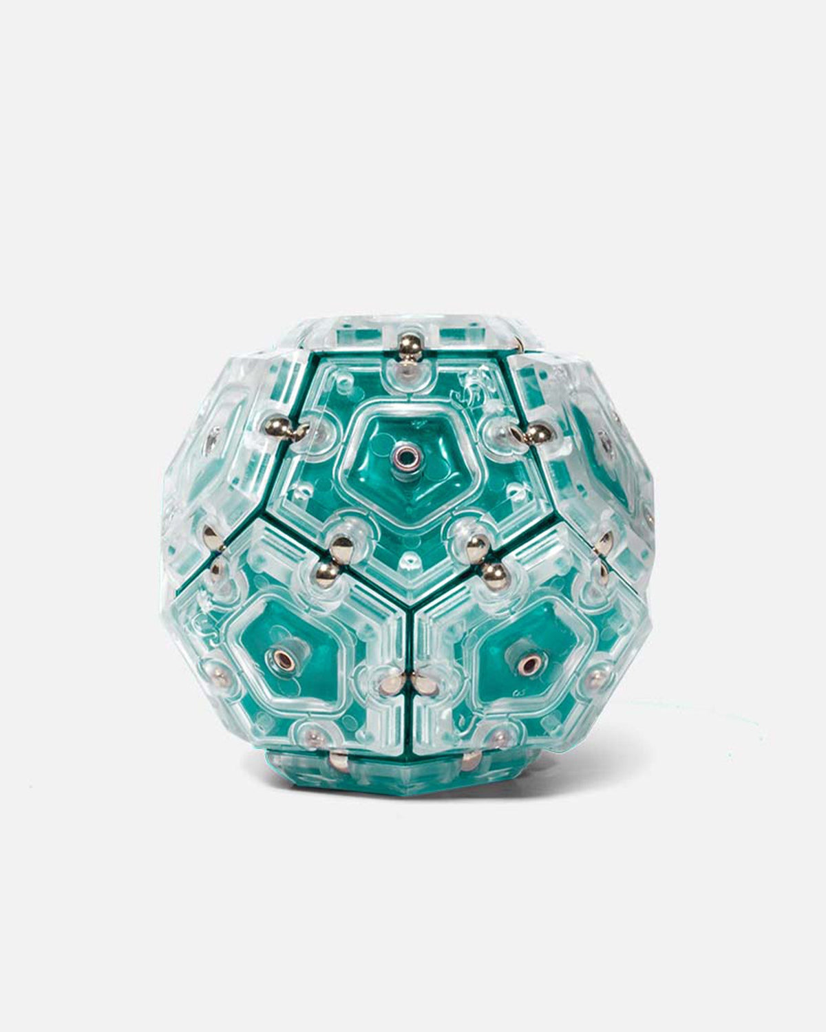 Crystal Geode Sphere - Magnetic Shape Building Set