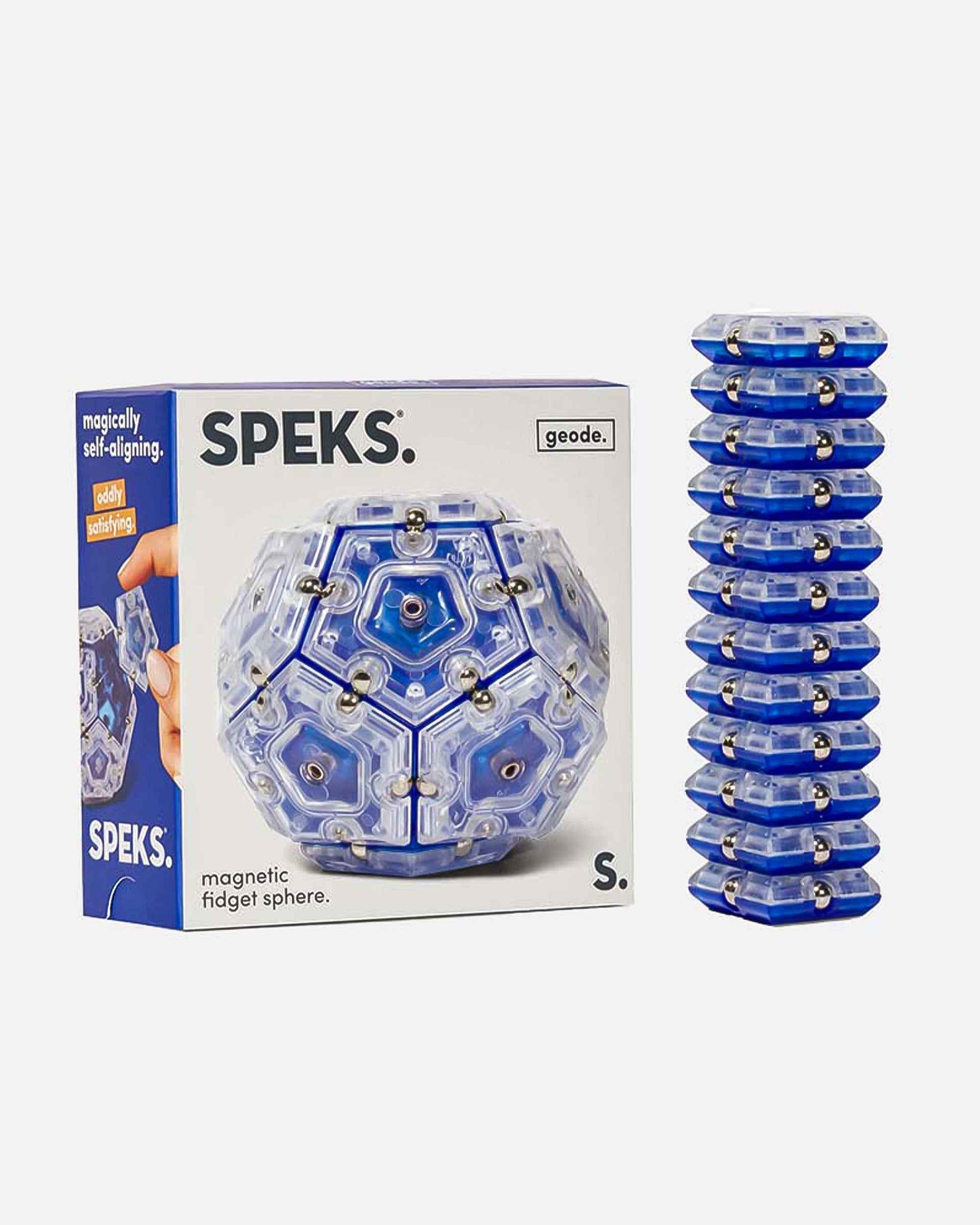 Crystal Geode Sphere - Magnetic Shape Building Set