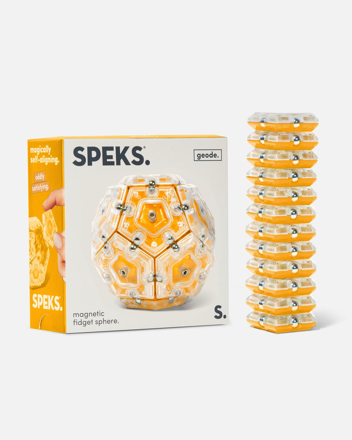 Crystal Geode Sphere - Magnetic Shape Building Set
