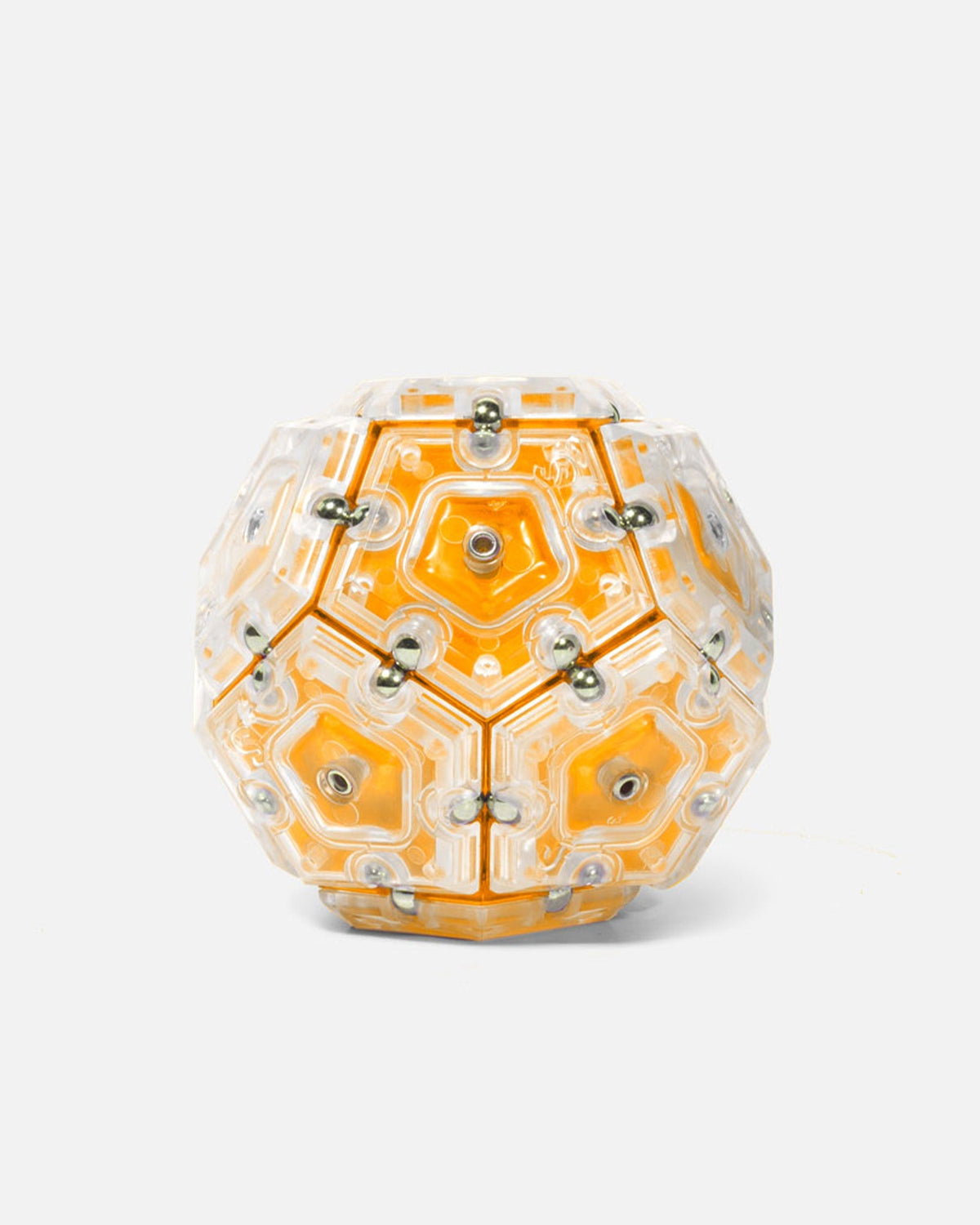 Crystal Geode Sphere - Magnetic Shape Building Set