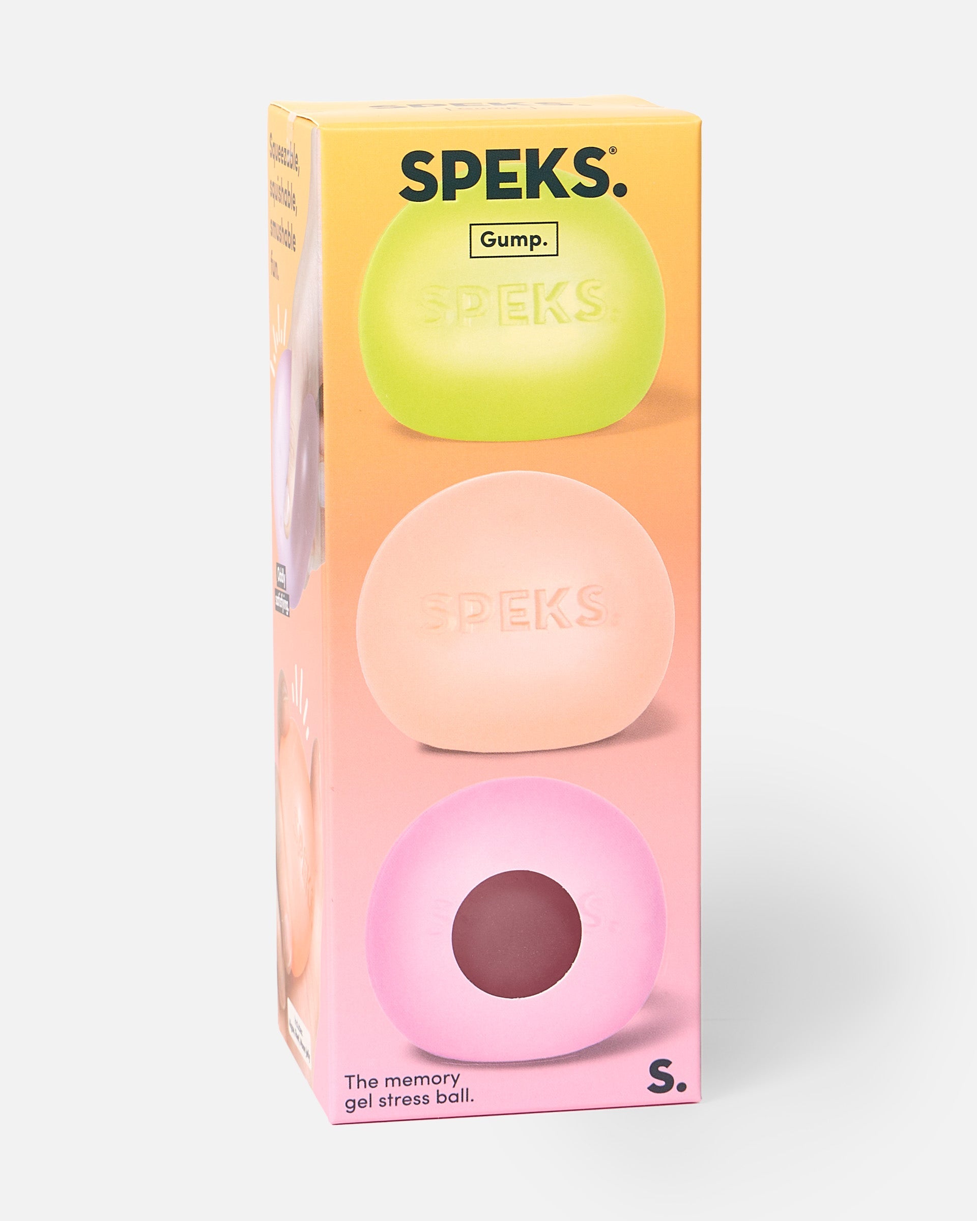 Gump Ball 3-Pack - Memory Gel Squeeze Toy