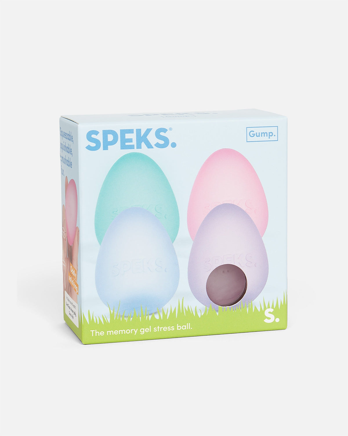 Gump Egg 4-Pack - Memory Gel Squeeze Toy