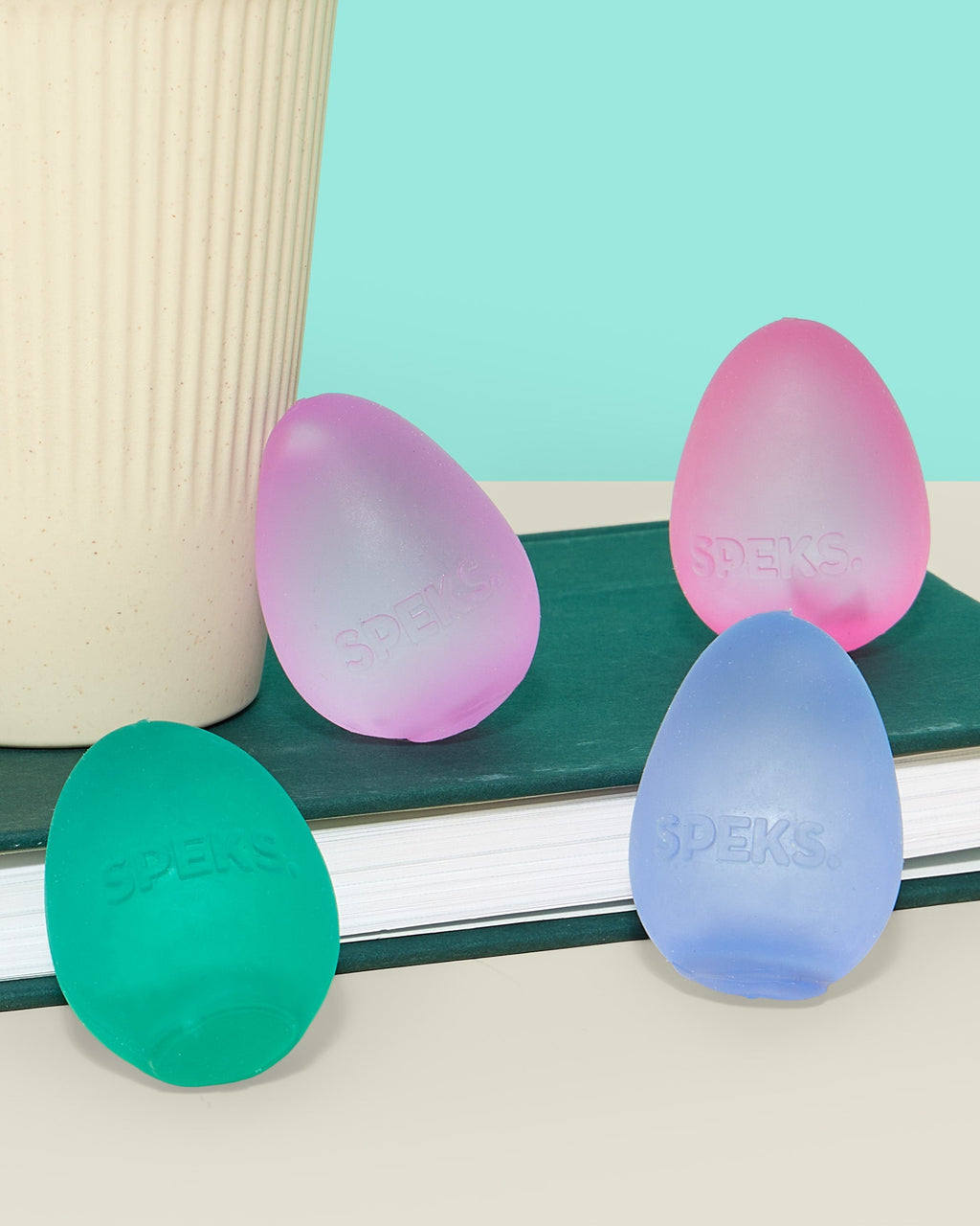 Gump Egg 4-Pack - Memory Gel Squeeze Toy