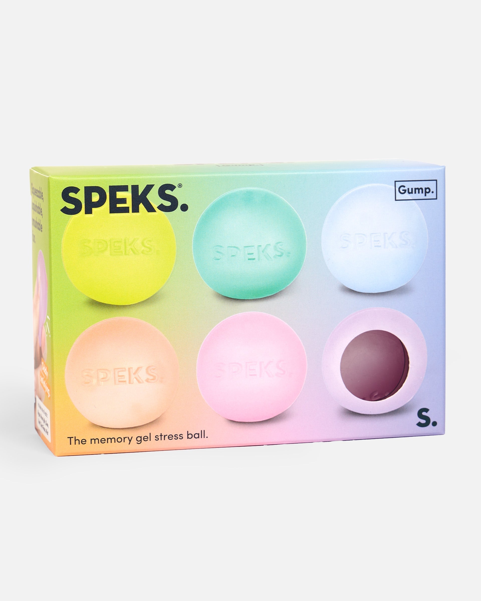 Mini Gump Ball - Memory Gel Squeeze Toy